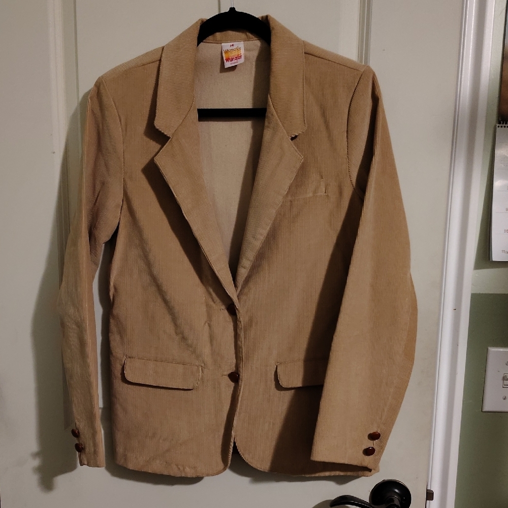Tan Corduroy Blazer